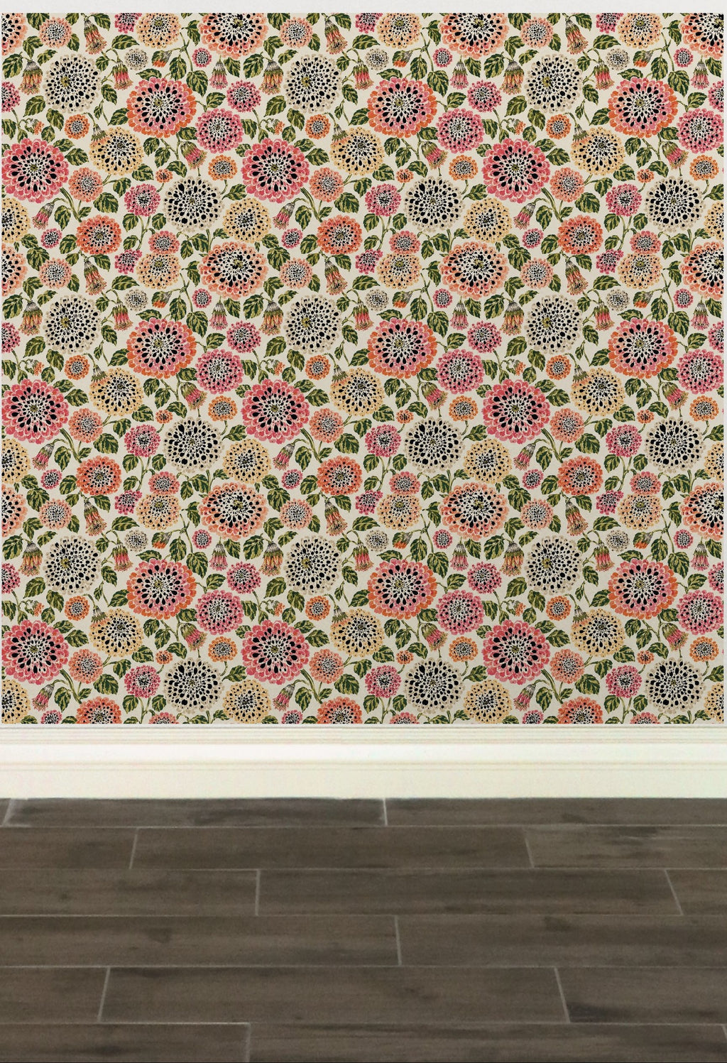 FOREVER ZINNIA WALLPAPER