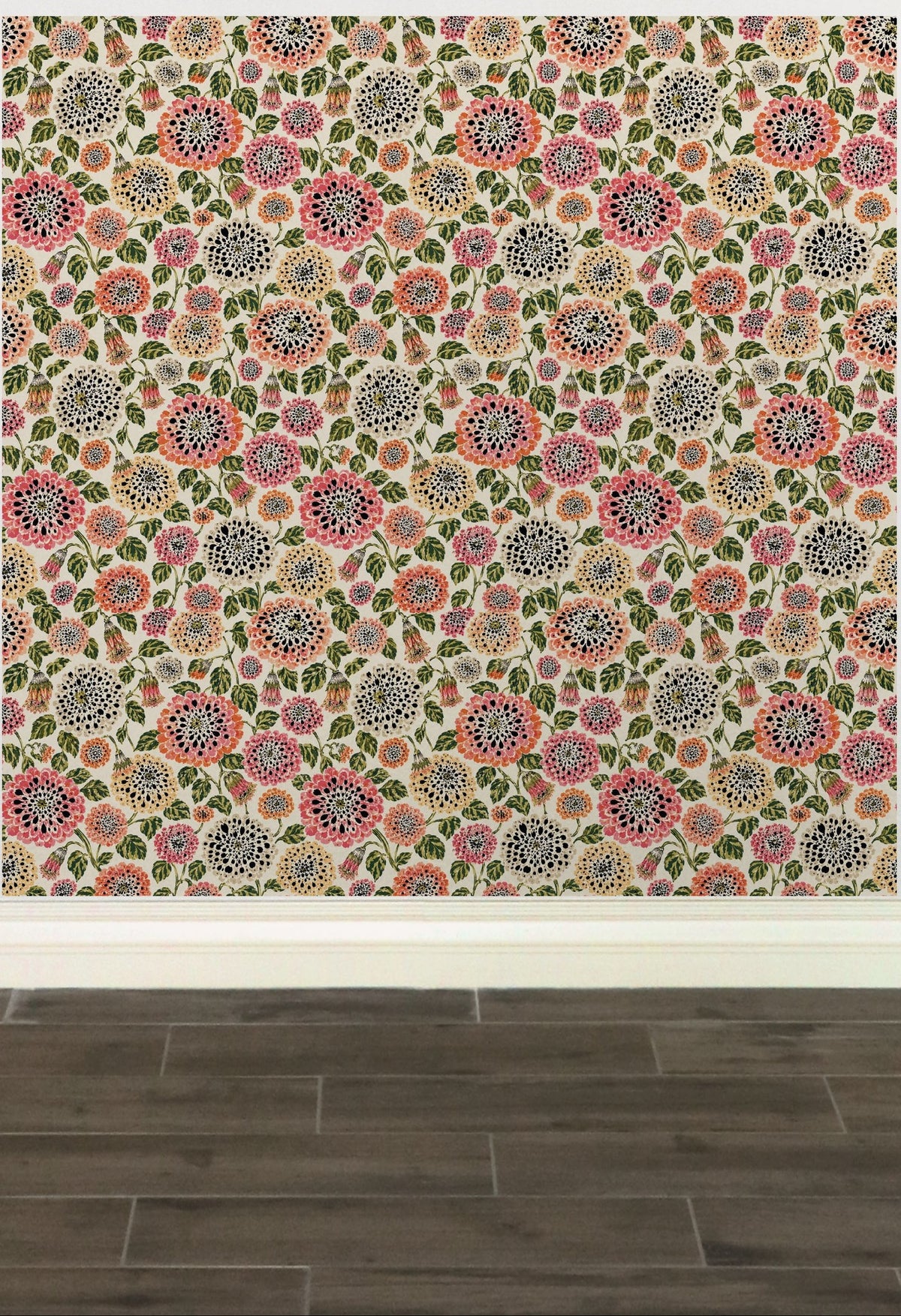 FOREVER ZINNIA WALLPAPER